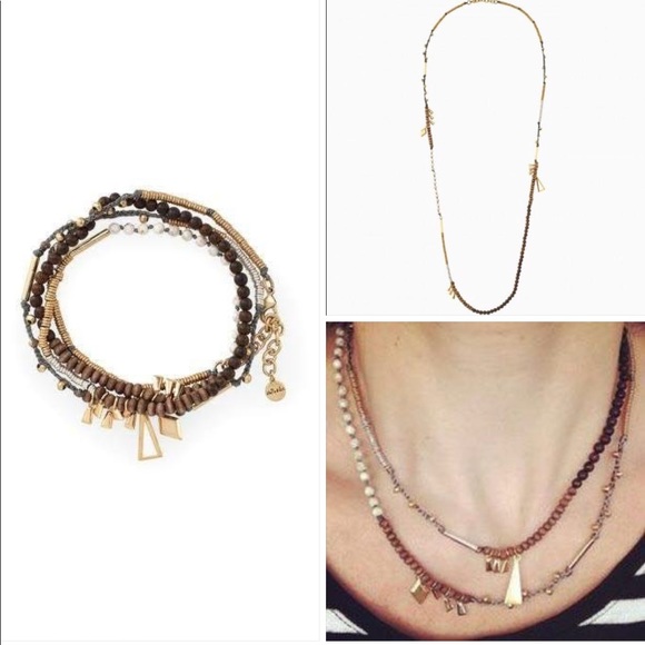 Stella & Dot Jewelry - 🆕Stella&Dot Reina Wrap Neutral- Necklace/Bracelet